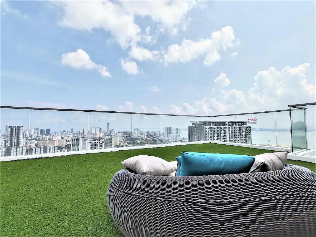 Cozy Minimalist Suite At Urban Suites Georgetown By Superstay Jelutong Apartment