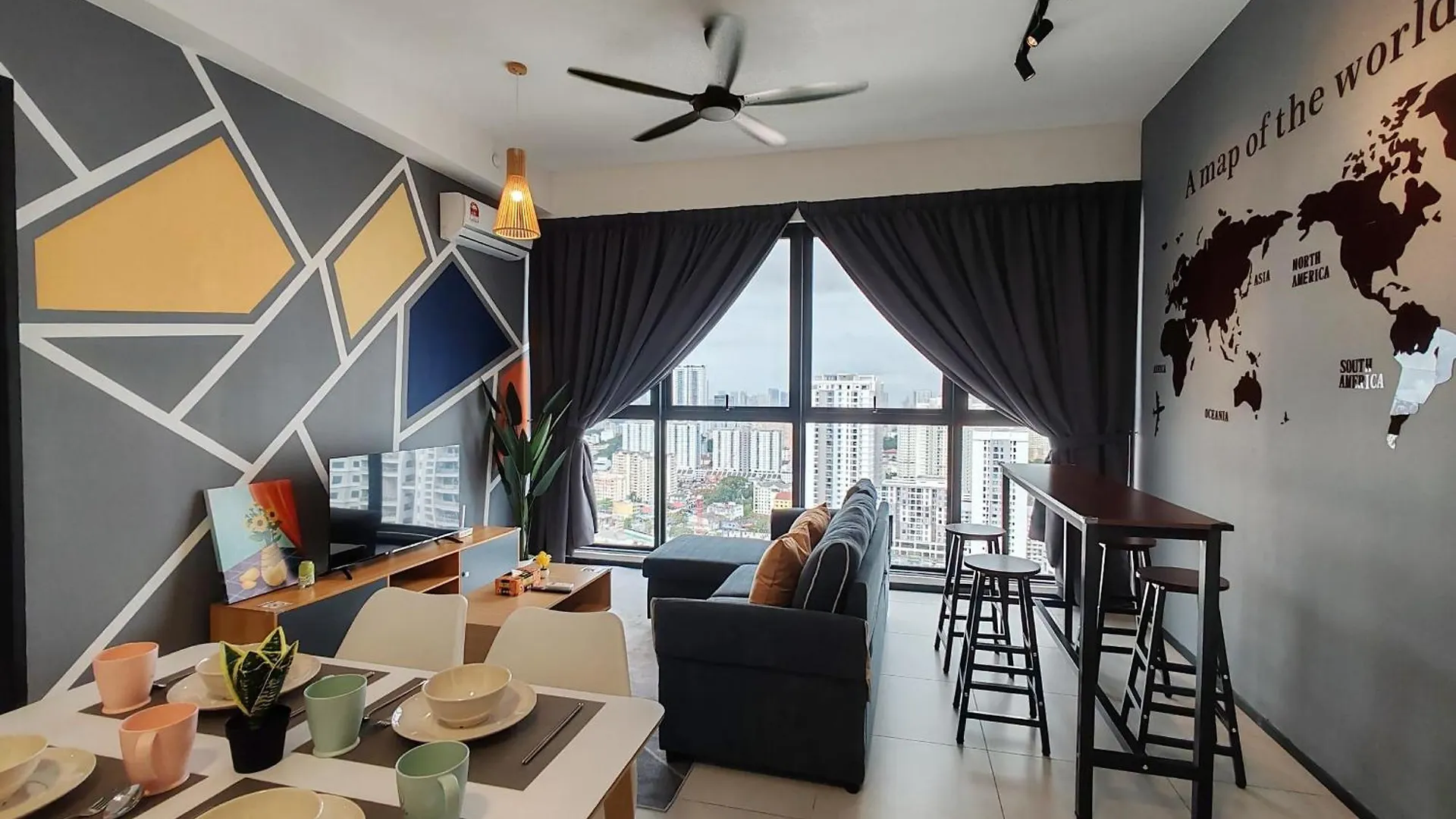 Cozy Minimalist Suite At Urban Suites Georgetown By Superstay Jelutong Malaysia